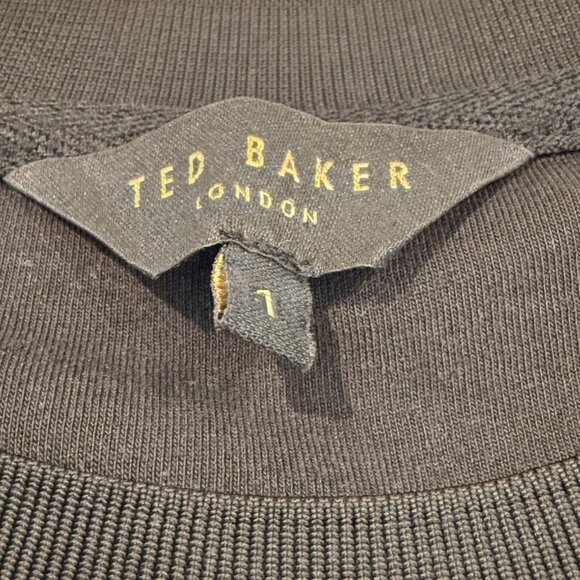 Ted Baker Size 1 Zarah Cheers Graphic Sweatshirt - Picture 6 of 6